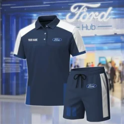 Premium  Customized Men's Polo Set FORD-PO+STK-FD018401