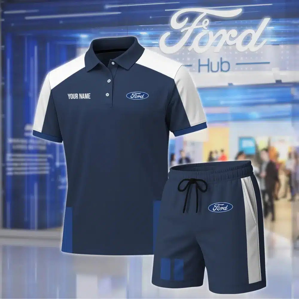 Premium Customized Men's Polo Set FORD-PO+STK-FD018401