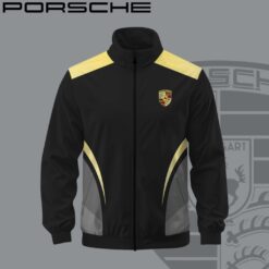 Premium  PORSCHE Stand Collar Jacket ETX-GJK-IRB104914014