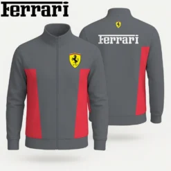 Premium  FERRARI Stand Collar Jacket ETX-GJK-FRR0477947