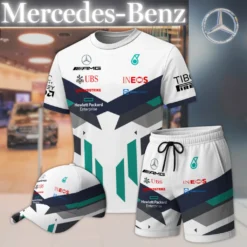 Premium  Men’s T-shirt Set MERCEDES-TX+STK+CAP-02801793