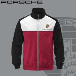 Premium  PORSCHE Stand Collar Jacket ETX-GJK-IRB104914015