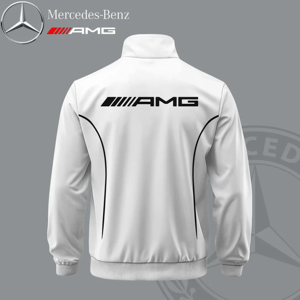 Premium MERCEDES Stand Collar Jacket ETX-GJK-LMT9104807 - Image 2