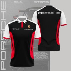 Premium  Customized Men's Polo Shirt PORSCHE-PO-19871008