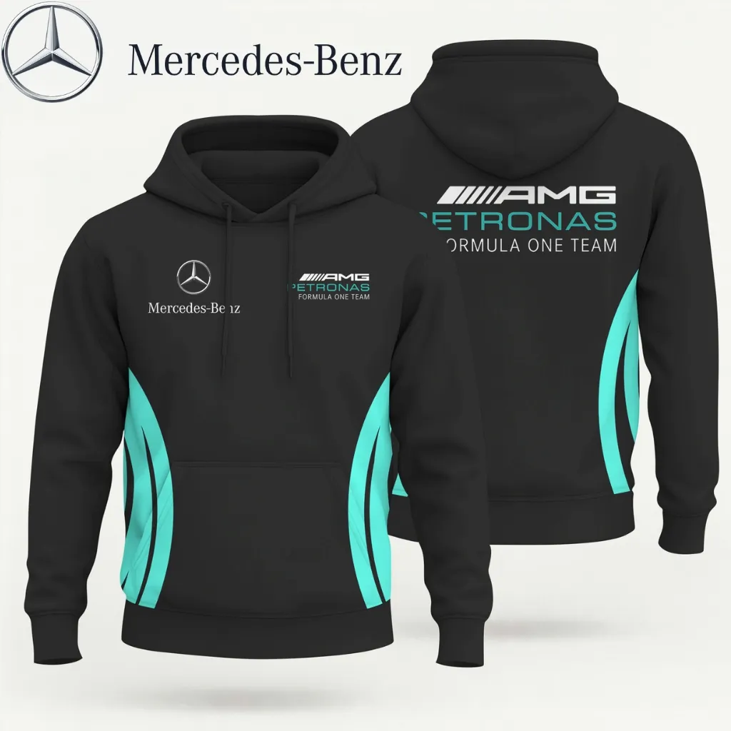 Premium Men's Hoodie MERCEDES-AF-MRD018533 - Image 2