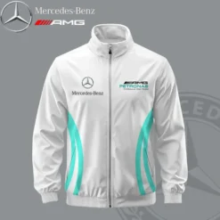 Premium  MERCEDES Stand Collar Jacket ETX-GJK-LMT9104825