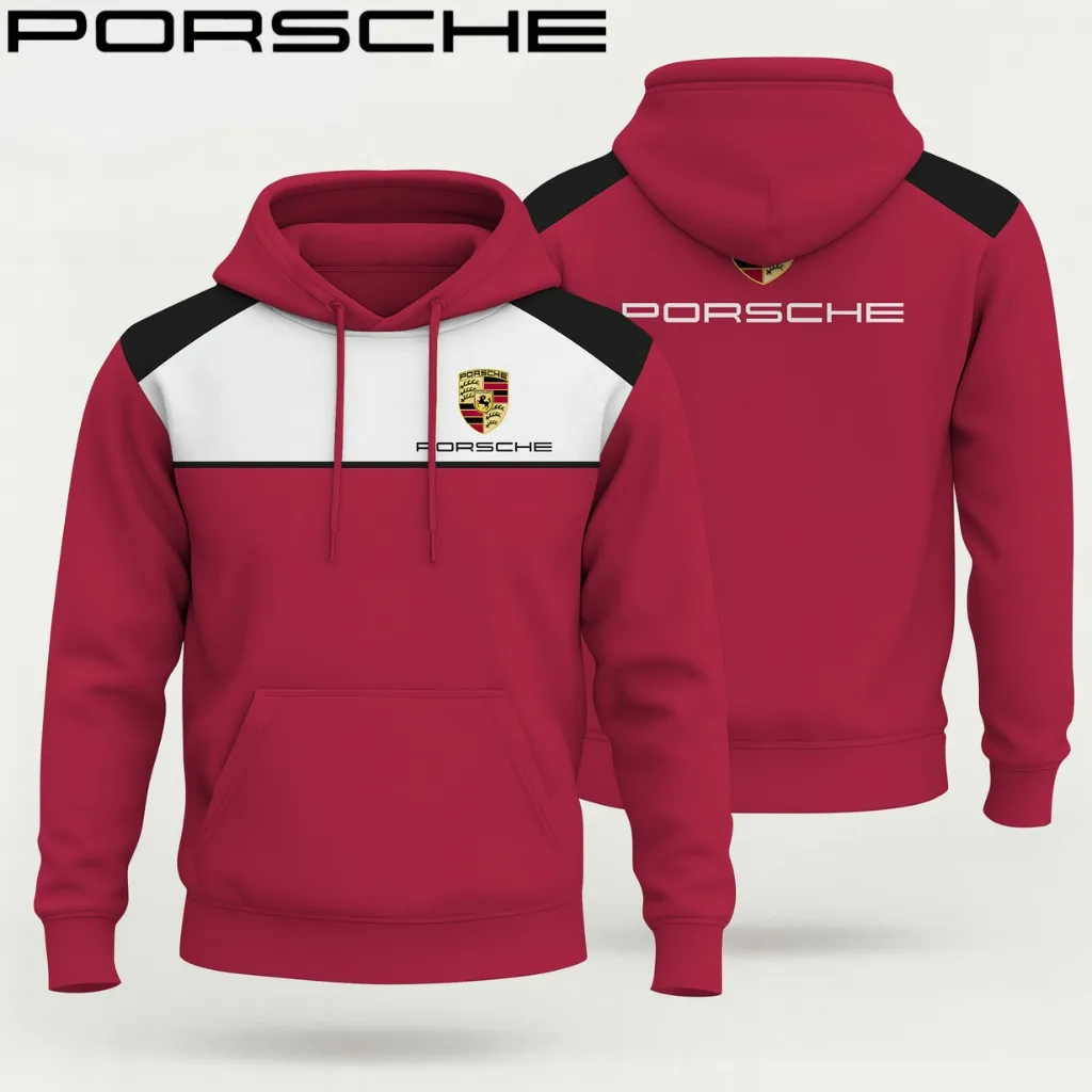 Premium Men's Hoodie PORSCHE-AF-PCH1519035 - Image 2