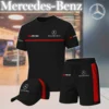 Premium  Men’s T-shirt Set MERCEDES-TX+STK+CAP-02801771