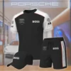 Premium  Men’s T-shirt Set PORSCHE-TX+STK+CAP-02801777