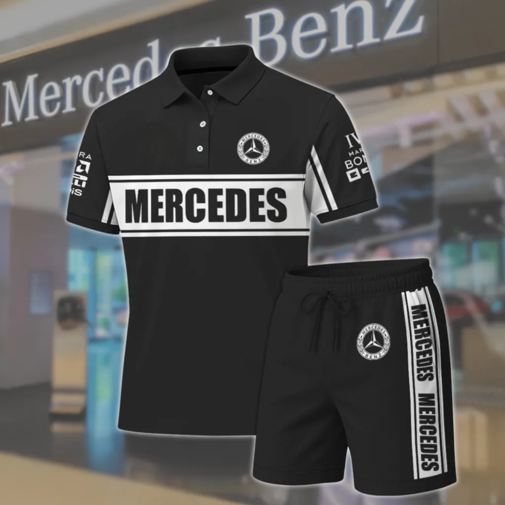 Premium Men's Polo Set MERCEDES-PO+STK-MR01498716