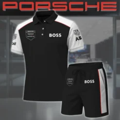 Premium  Men's Polo Set PORSCHE-PO+STK-PS0741113
