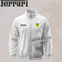 Premium  FERRARI Stand Collar Jacket ETX-GJK-FRR0477903