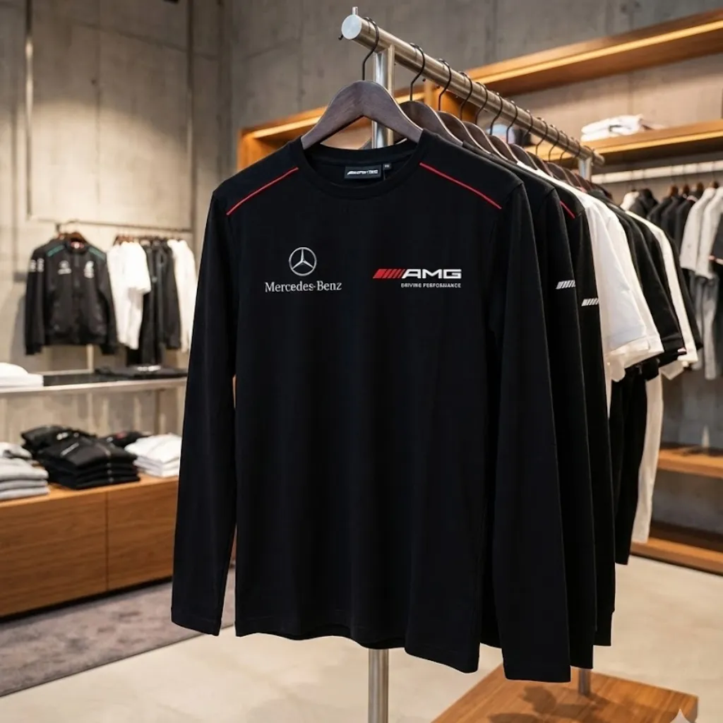 Premium MERCEDES Long Sleeve T-shirt ETX-CX-MCB918907 - Image 3