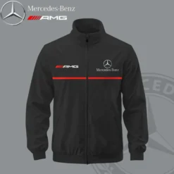 Premium  MERCEDES Stand Collar Jacket ETX-GJK-LMT9104811