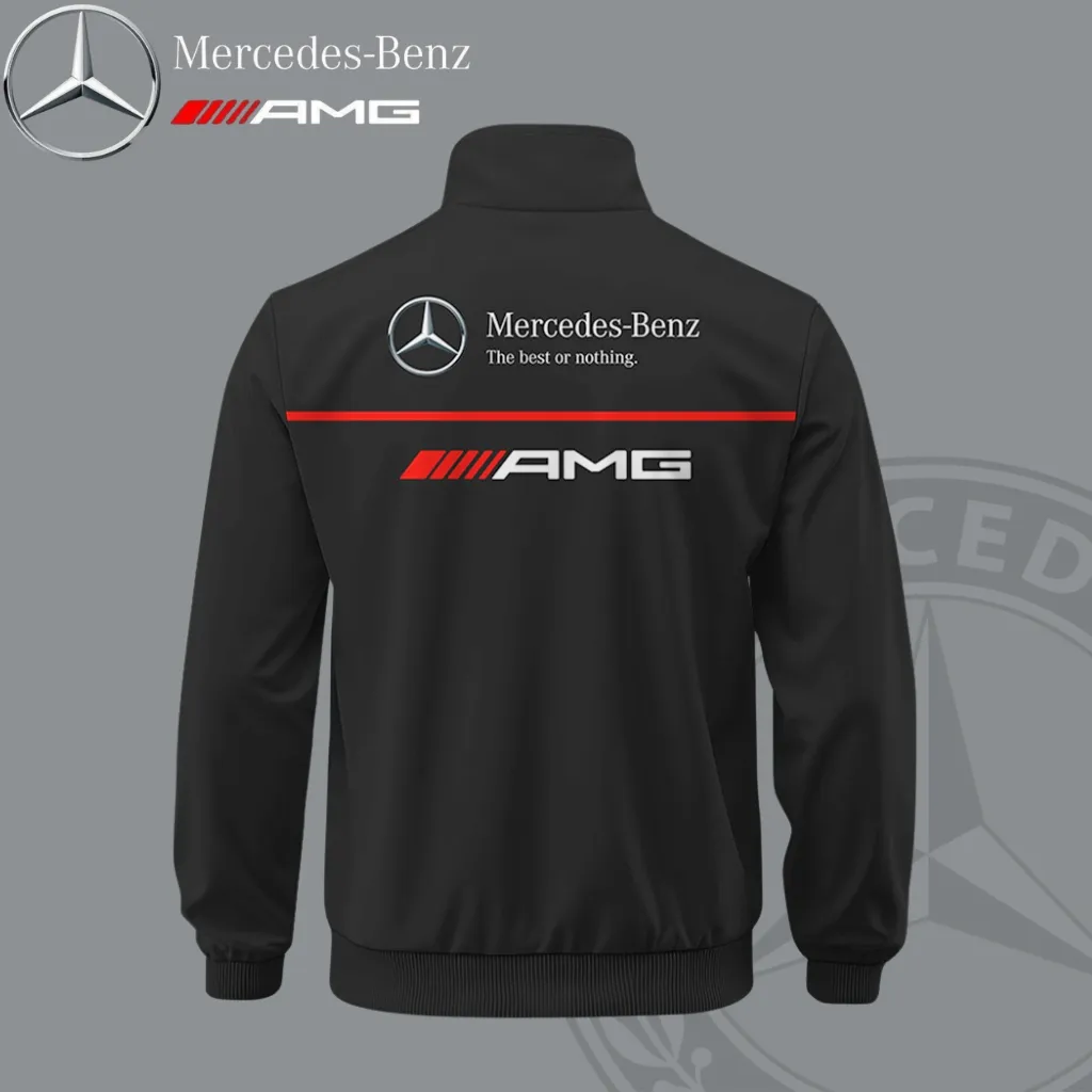 Premium MERCEDES Stand Collar Jacket ETX-GJK-LMT9104811 - Image 2