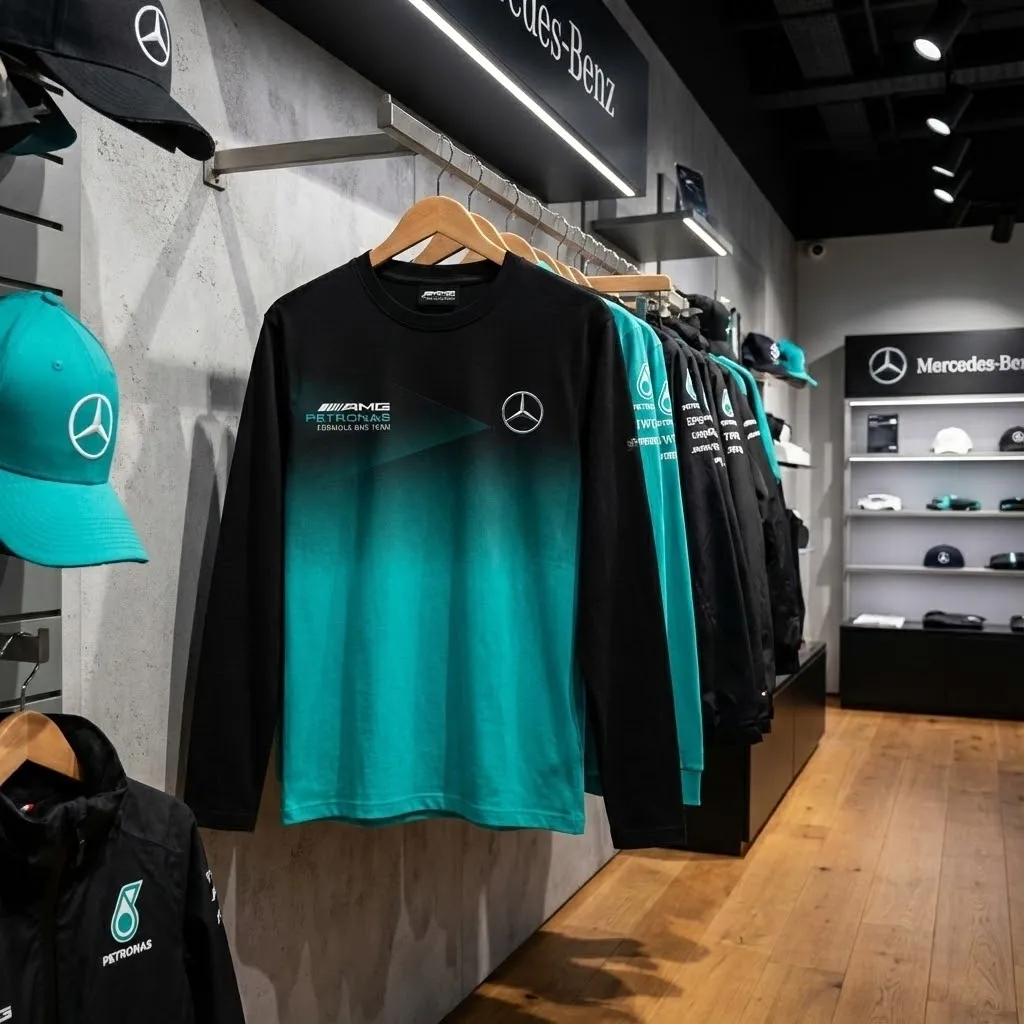 Premium MERCEDES Long Sleeve T-shirt ETX-CX-MCB918917 - Image 3