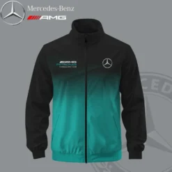 Premium  MERCEDES Stand Collar Jacket ETX-GJK-LMT9104823