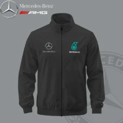 Premium  MERCEDES Stand Collar Jacket ETX-GJK-LMT9104827