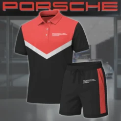 Premium  Men's Polo Set PORSCHE-PO+STK-PS0741117