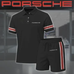 Premium  Men's Polo Set PORSCHE-PO+STK-PS0741118