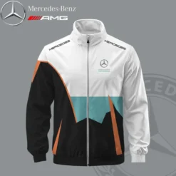 Premium  MERCEDES Stand Collar Jacket ETX-GJK-EUB01381516