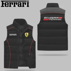 Premium  FERRARI Sleeveless Down Jacket ETX-C290-FRI6100672