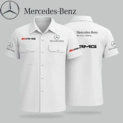 Premium  MERCEDES Military Short-Sleeved Shirt A10-781-MB91850