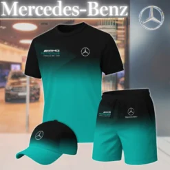 Premium  Men’s T-shirt Set MERCEDES-TX+STK+CAP-02801772