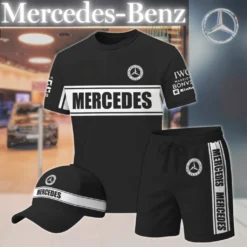 Premium  Men’s T-shirt Set MERCEDES-TX+STK+CAP-02801786
