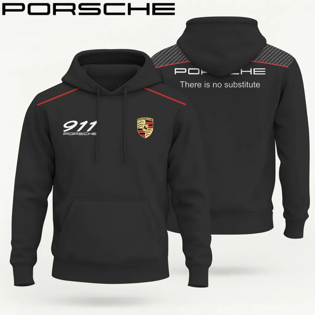 Premium Men's Hoodie PORSCHE-AF-PCH1519003 - Image 2