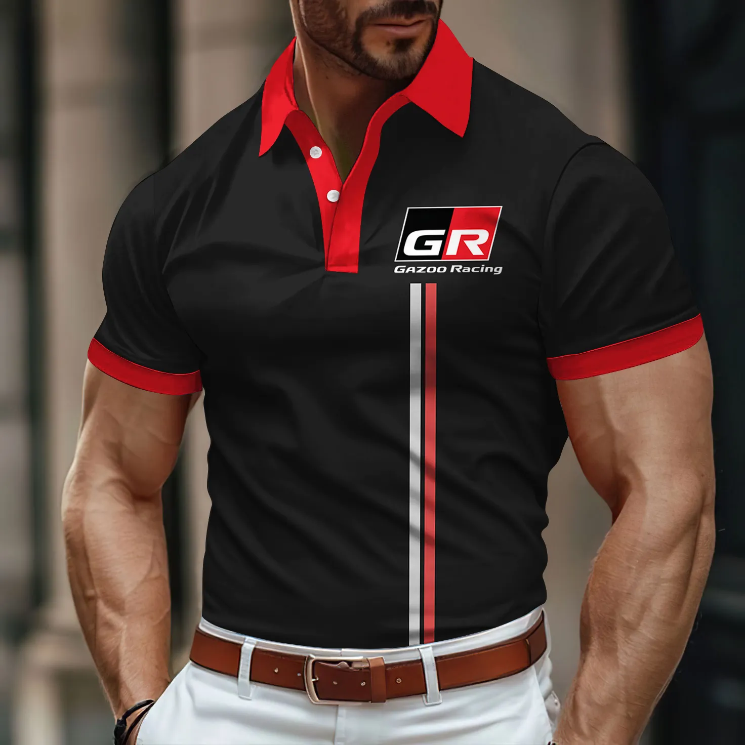 Premium Men's Polo Shirt TOYOTA-PO-018247720