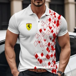Premium  Men's Polo Shirt FERRARI-PO-781743914