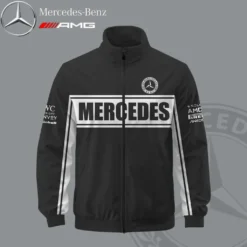 Premium  MERCEDES Stand Collar Jacket ETX-GJK-LMT9104829