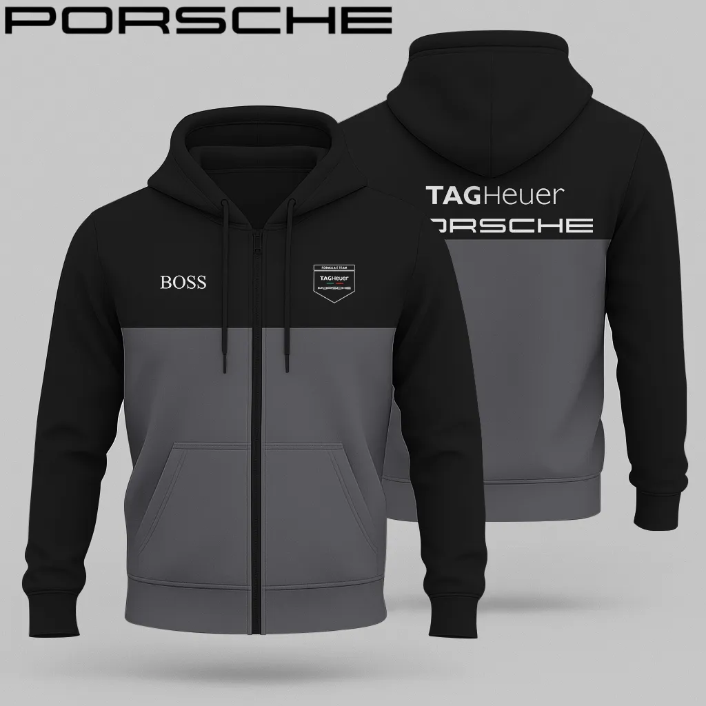 Premium PORSCHE Zip Hoodie ETX-ZIP-PCE01948987