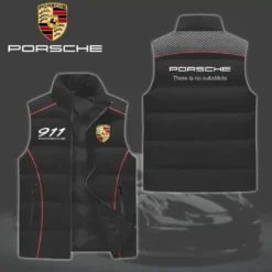 Premium  PORSCHE Sleeveless Down Jacket ETX-C290-PSRC0159915
