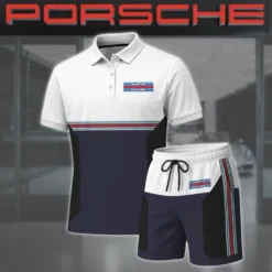 Premium  Men's Polo Set PORSCHE-PO+STK-PS0741123