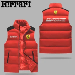 Premium  FERRARI Sleeveless Down Jacket ETX-C290-FRI6100673
