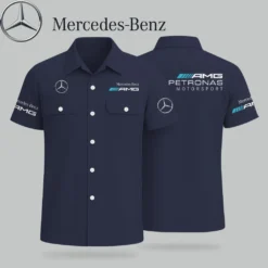 Premium  MERCEDES Military Short-Sleeved Shirt A10-781-MB91851