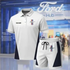 Premium  Customized Men's Polo Set FORD-PO+STK-FD018410