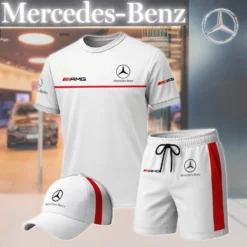 Premium  Men’s T-shirt Set MERCEDES-TX+STK+CAP-02801774