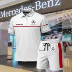 Premium  Men's Polo Set MERCEDES-PO+STK-MR01498703