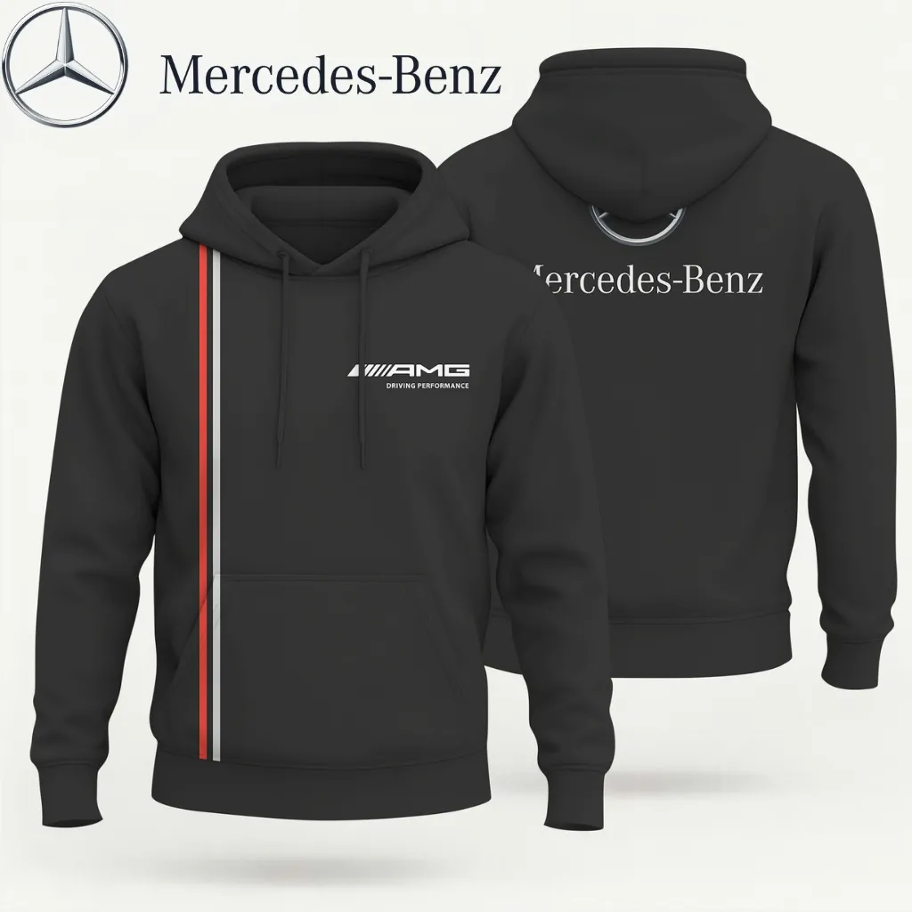 Premium Men's Hoodie MERCEDES-AF-MRD018503 - Image 2