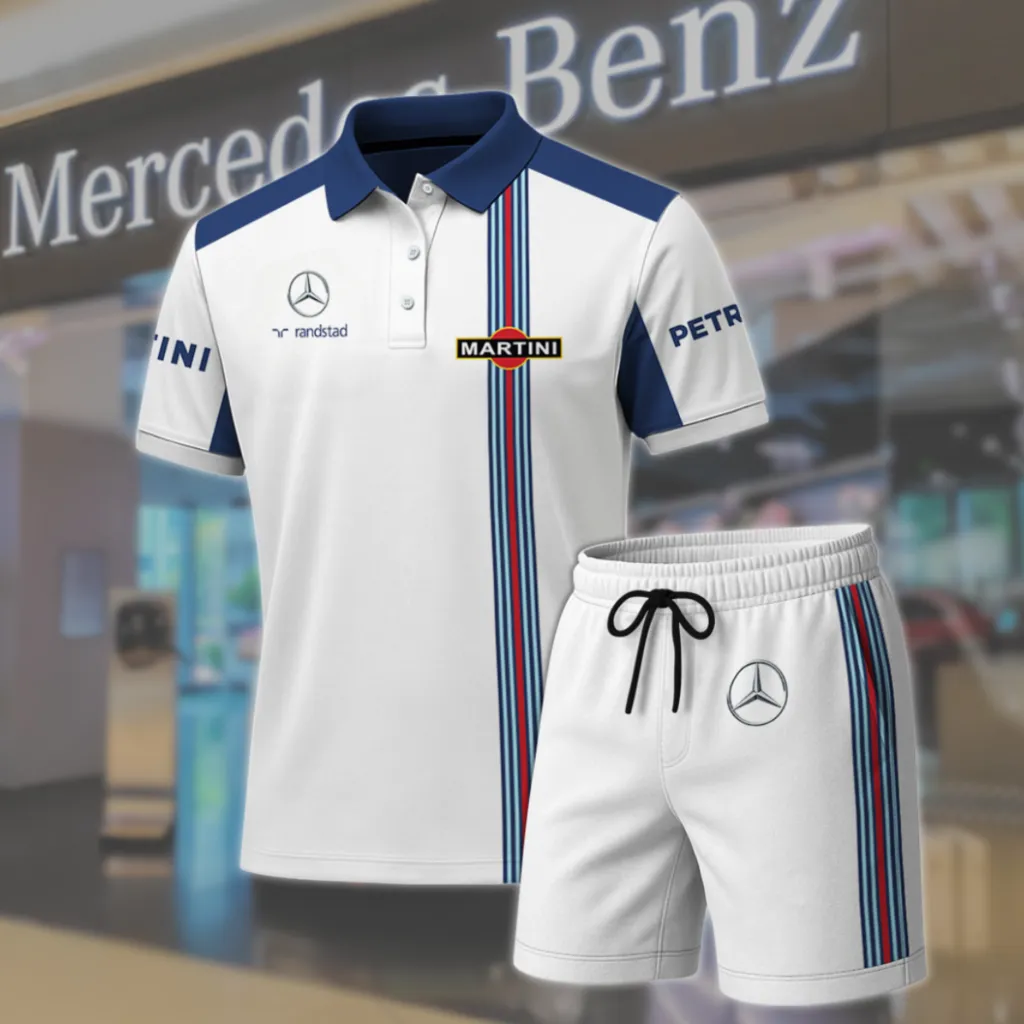 Premium Men's Polo Set MERCEDES-PO+STK-MR01498717