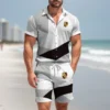 Premium  Men's Hawaii Shirt & Short PORSCHE-CY+STK-HS01928842