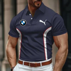 Premium  Men's Polo Shirt BMW-PO-83819012