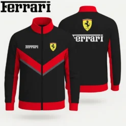 Premium  FERRARI Stand Collar Jacket ETX-GJK-FRR0477925