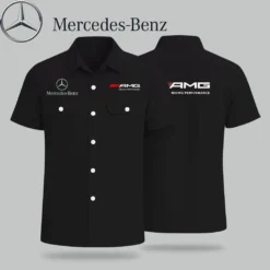 Premium  MERCEDES Military Short-Sleeved Shirt A10-781-MB91852