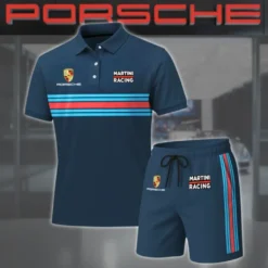 Premium  Men's Polo Set PORSCHE-PO+STK-PS0741114