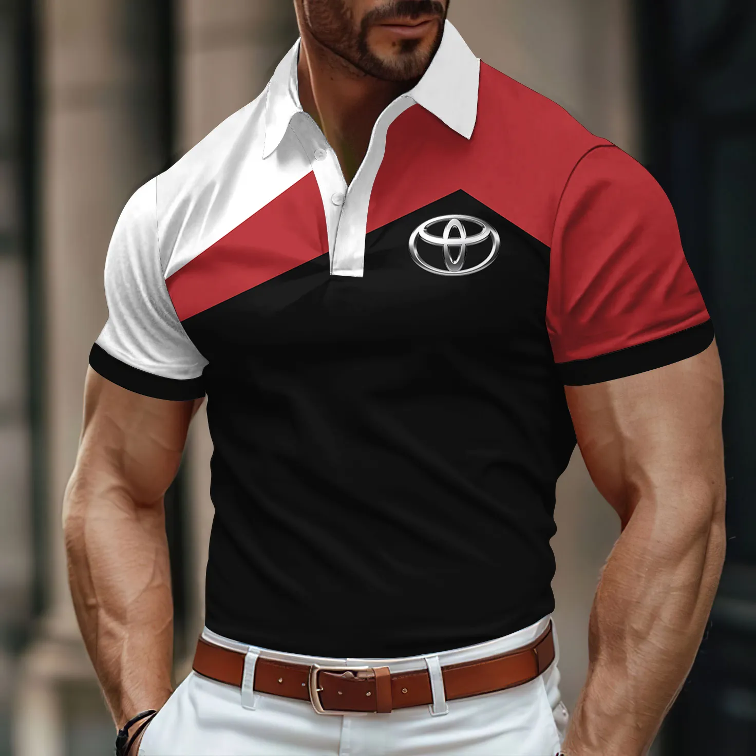 Premium Men's Polo Shirt TOYOTA-PO-018247722