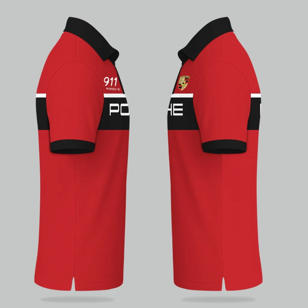 Premium Men's Polo Set PORSCHE-PO+STK-PS0741111 - Image 3